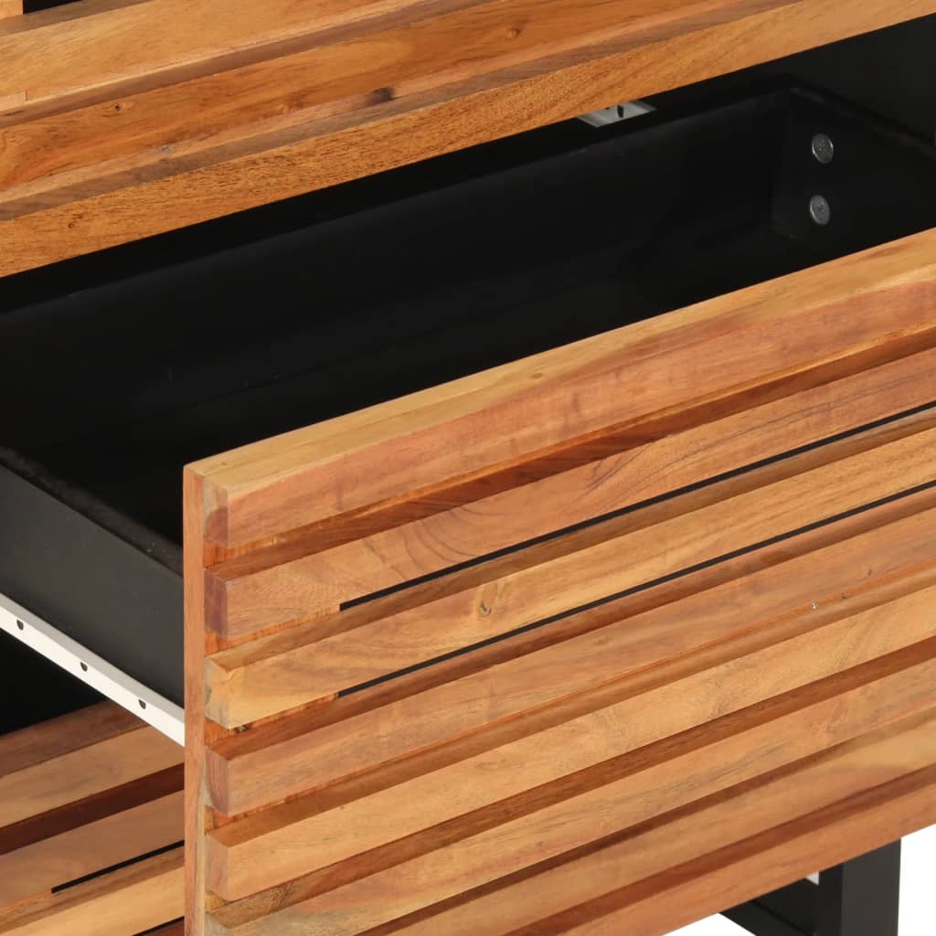 Dulap, 60x34x75 cm, lemn masiv de acacia GartenMobel Dekor