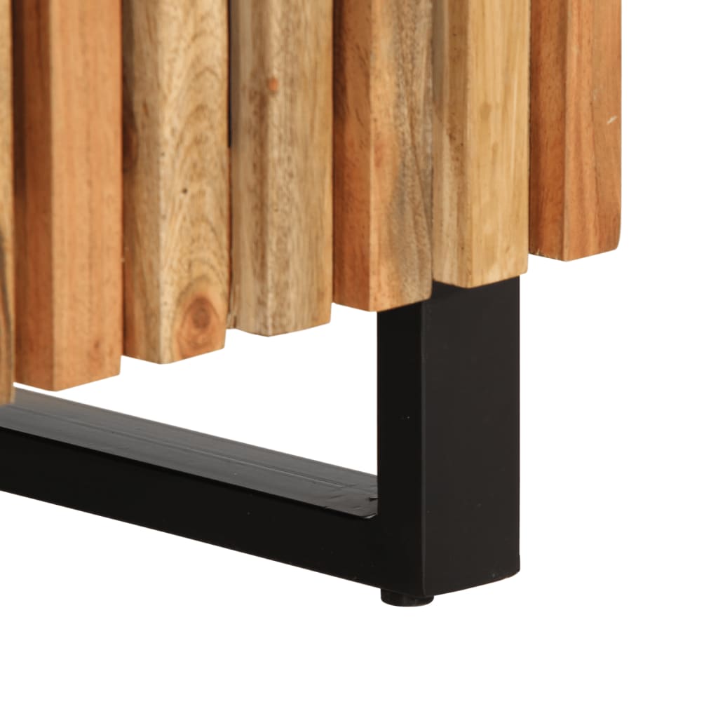 Dulap, 60x34x75 cm, lemn masiv de acacia GartenMobel Dekor