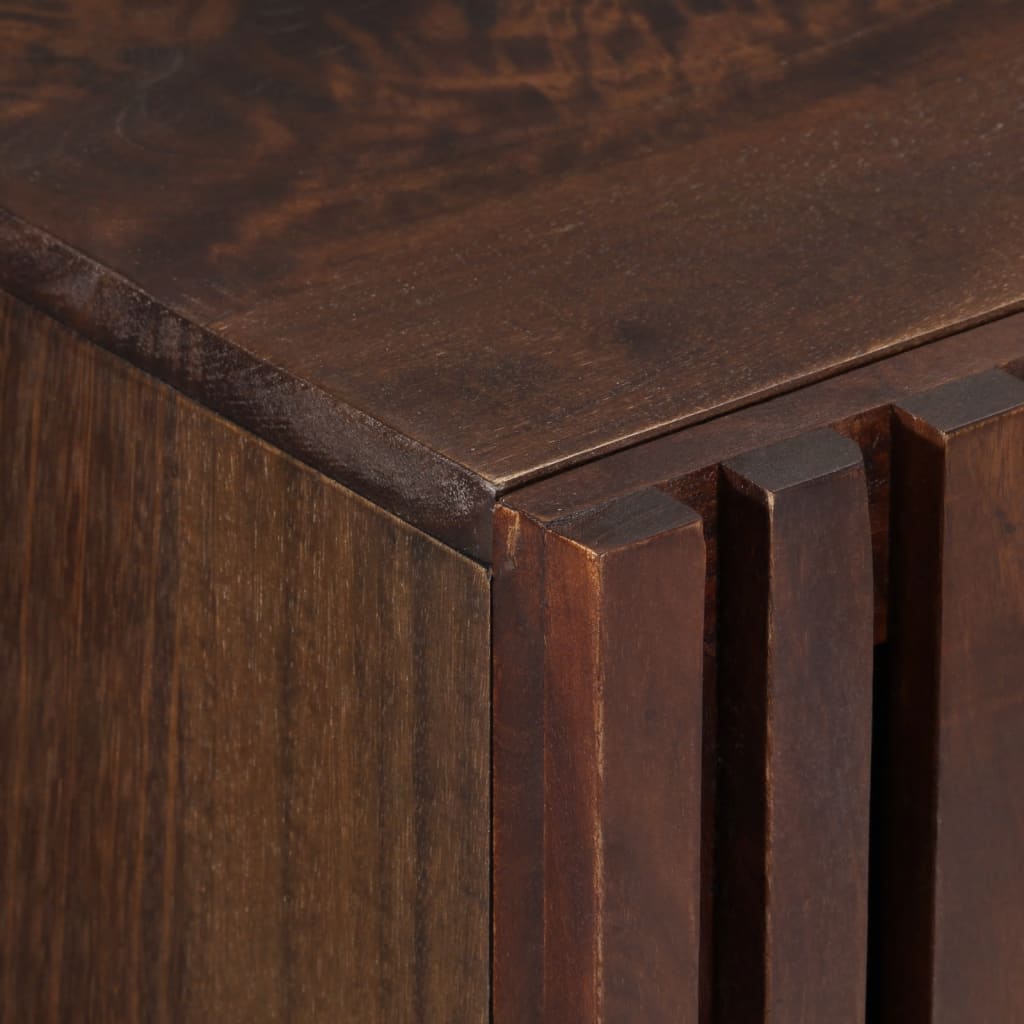 Dulap, maro, 90x34x75 cm, lemn masiv de mango GartenMobel Dekor