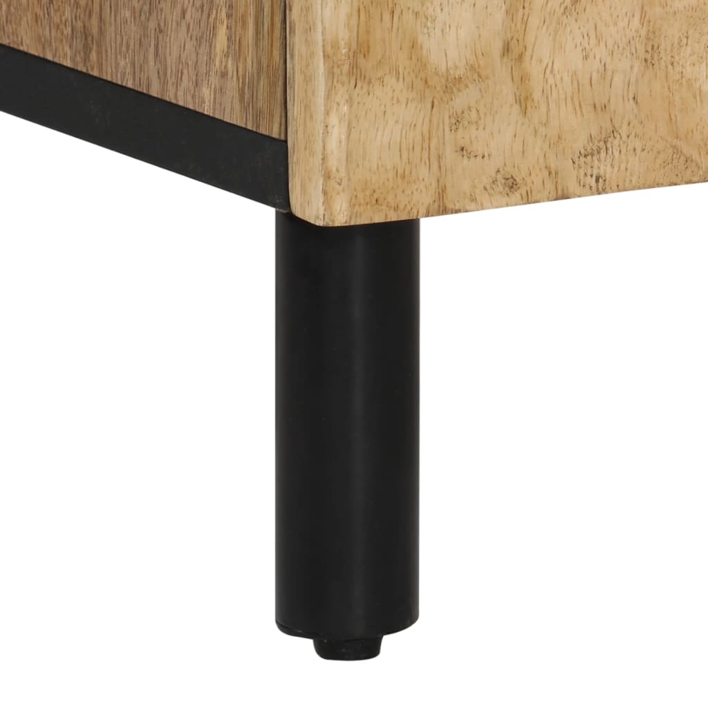 Dulap de baie, 38x33x160 cm, lemn masiv de mango GartenMobel Dekor