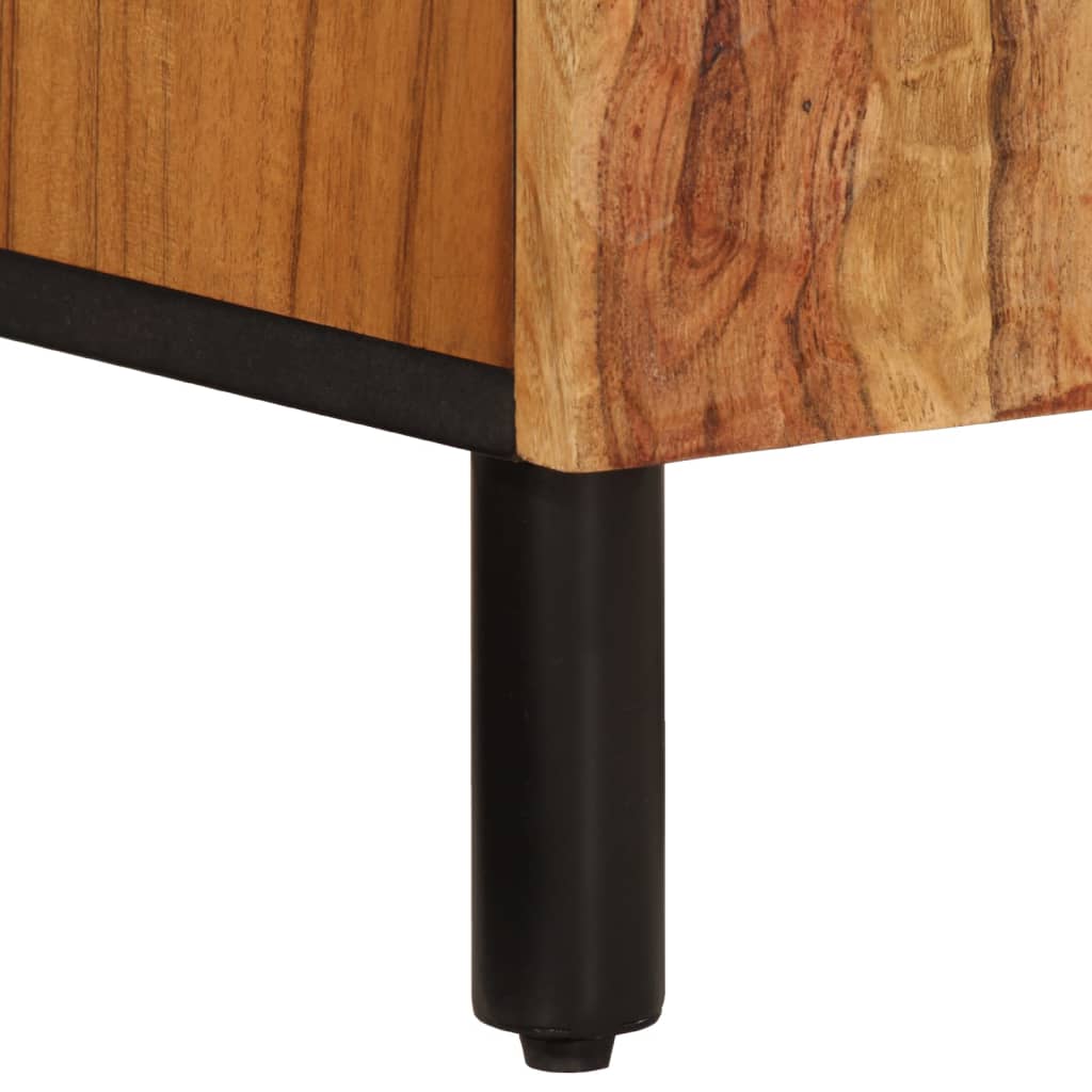 Dulap pentru chiuveta de baie, 62x33x58cm, lemn masiv de acacia GartenMobel Dekor