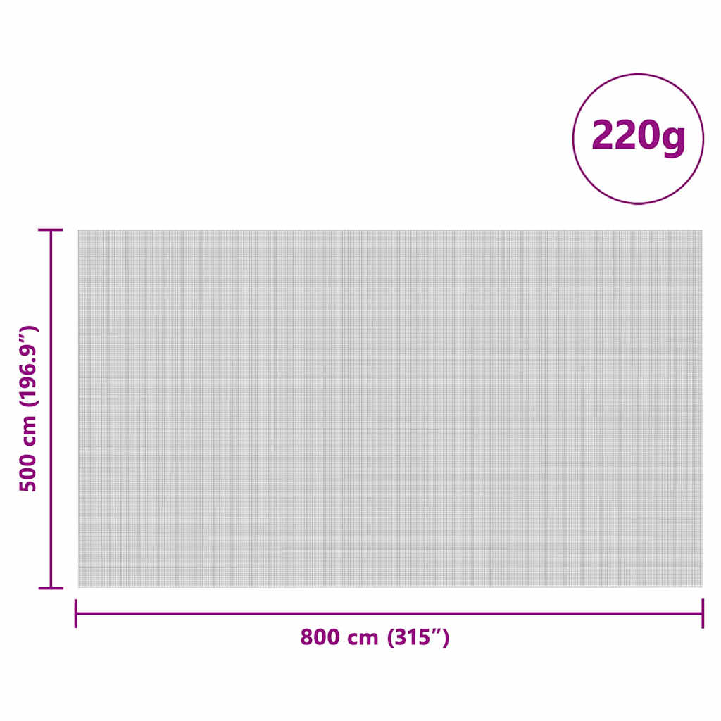 Prelată pentru siloz Verde 8 x 5 m HDPE GartenMobel Dekor