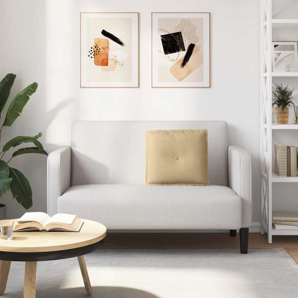 Perna pentru spate Gri Verde 50 x 45 cm Țesătură din corduroy GartenMobel Dekor