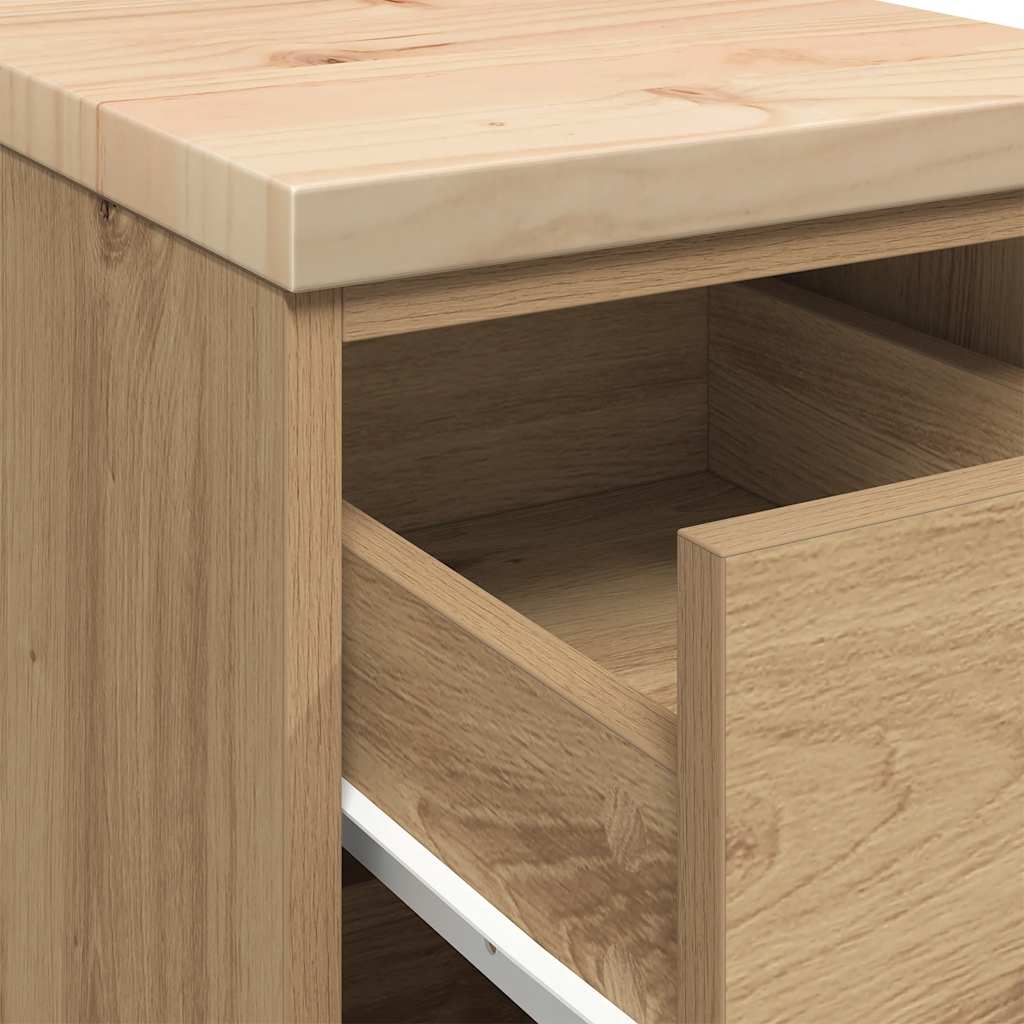 Dulap de depozitare pentru garaj Artisan Stejar 30x51x85 cm GartenMobel Dekor