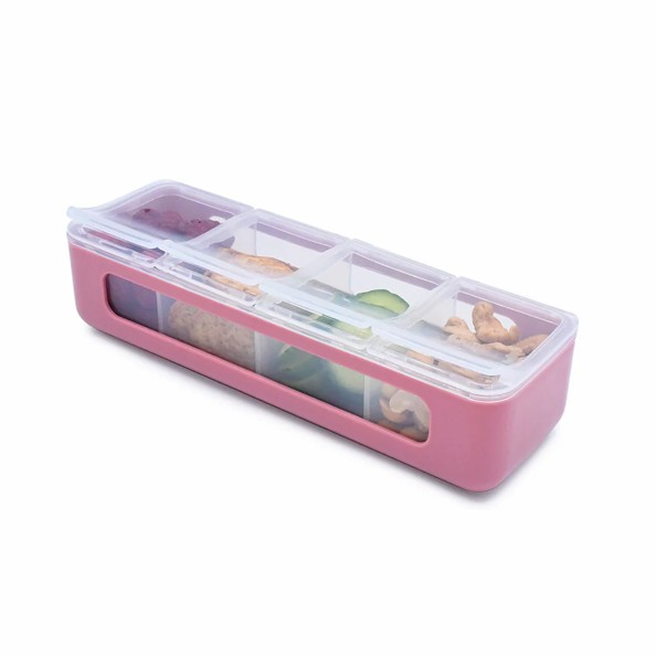 CUTIE SNACK 4 COMPARTIMENTE, MELII, BERRY SuperHeroes ToysZone