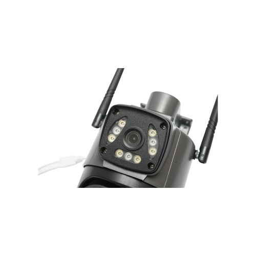 Camera de supraveghere lentila duala 4MP 1080P P2P WiFi 2.4GHz PTZ detectie umana V380 Pro Cod: DISMN54 Automotive TrustedCars