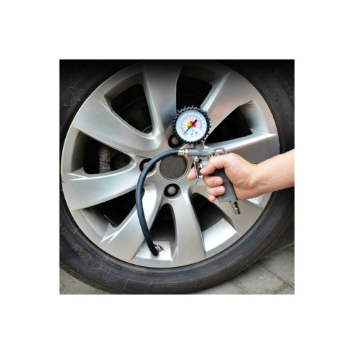 Furtun pistol umflat roata 37cm compatibil compresor si vulcanizare Cod: JC049 Automotive TrustedCars