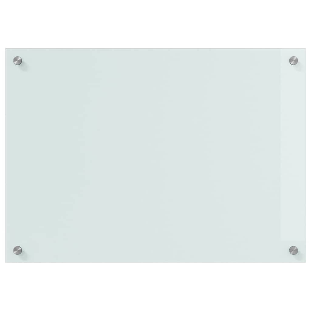 Spate de bucătărie 2 pcs Alb 70 x 50 cm sticlă securizată GartenMobel Dekor