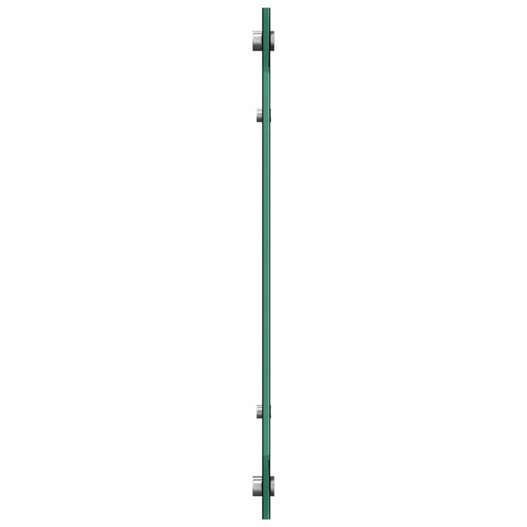 Spate de bucătărie 2 pcs Negru 100 x 50 cm sticlă securizată GartenMobel Dekor