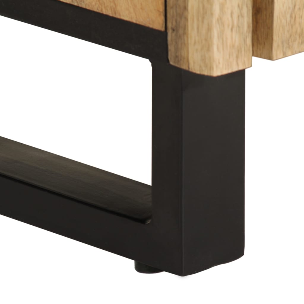 Dulap, 60x34x75 cm, lemn masiv de mango brut GartenMobel Dekor