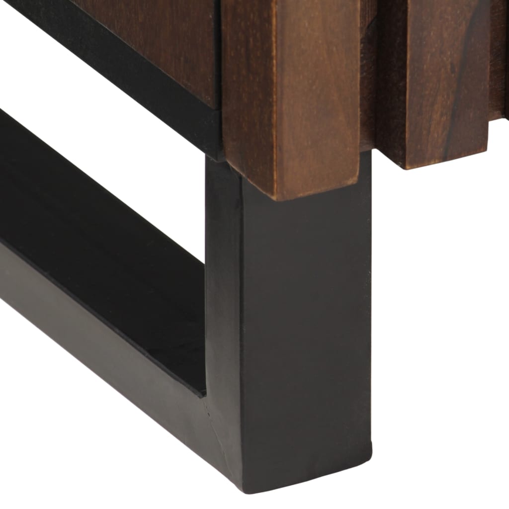 Dulap, maro, 60x34x75 cm, lemn masiv de mango GartenMobel Dekor