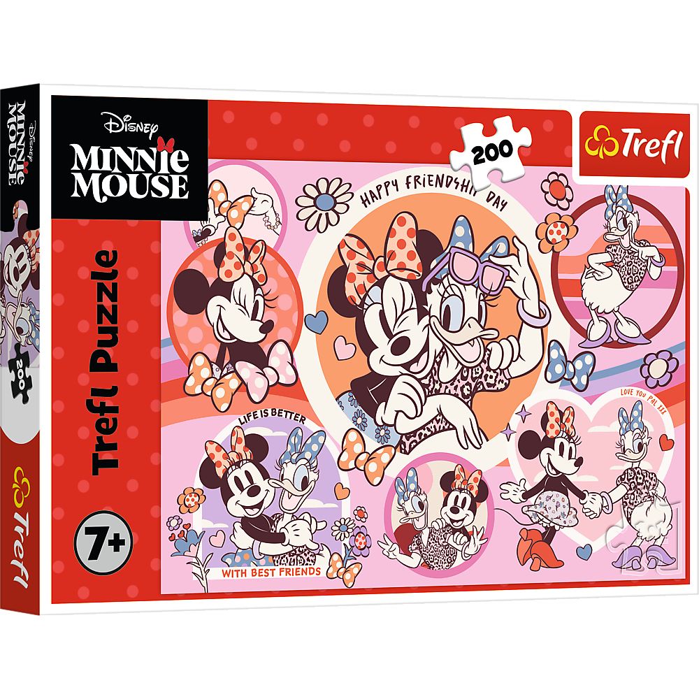 PUZZLE TREFL 200 DISNEY MINNIE MOUSE OBICEIURILE LUI MINNIE SuperHeroes ToysZone