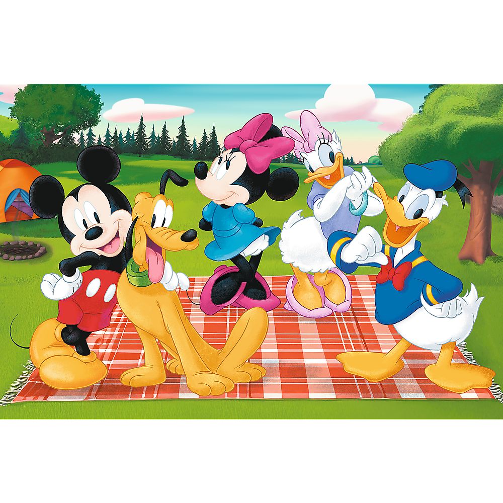 PUZZLE TREFL 24 MAXI DISNEY MICKEY MOUSE SI PRIETENII PREFERATUL LUI MICKEY SuperHeroes ToysZone