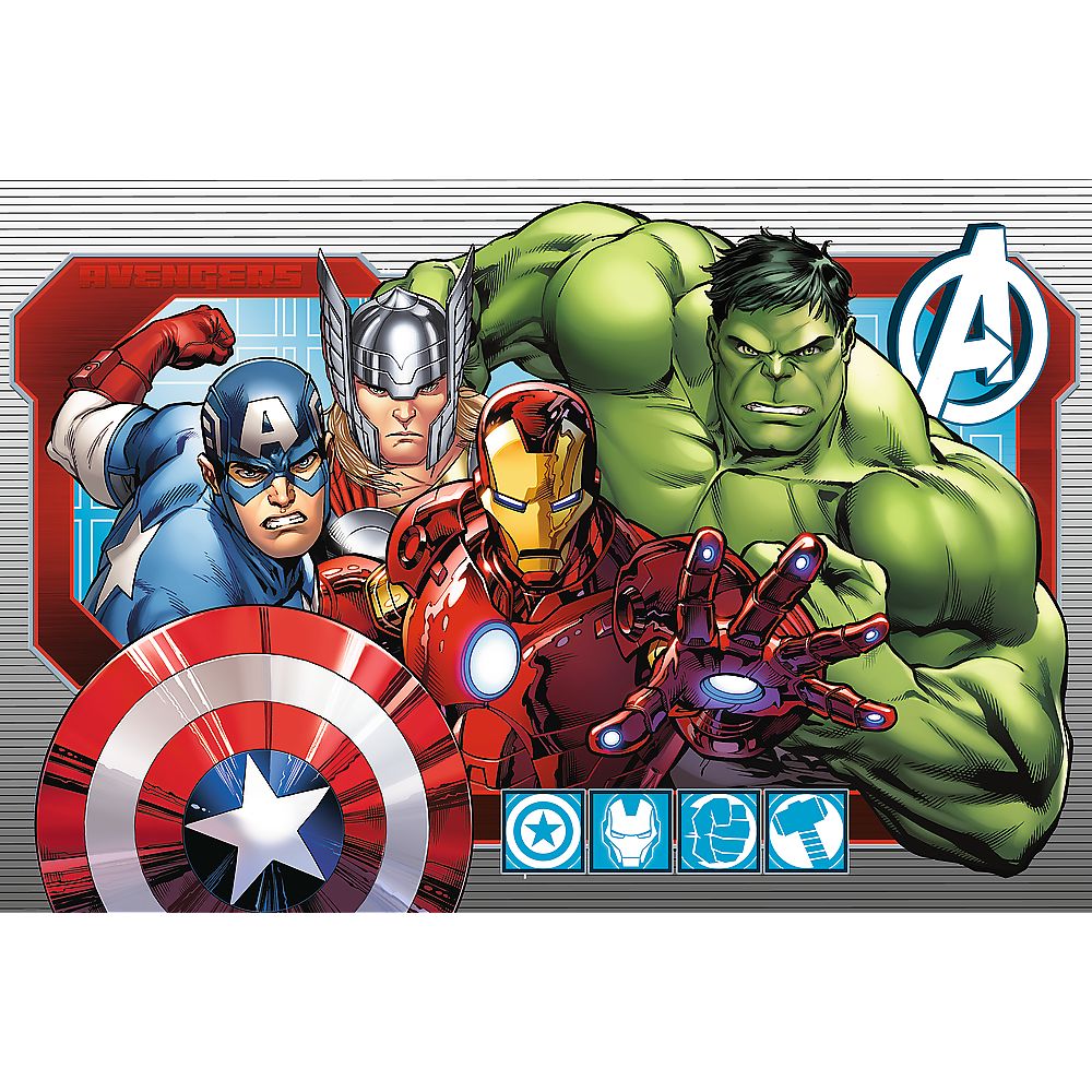 PUZZLE TREFL 24 MAXI MARVEL RAZBUNATORII INTOTDEAUNA JUST SuperHeroes ToysZone