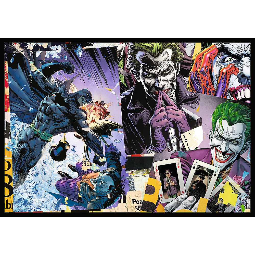 PUZZLE TREFL 4X250 BATMAN DC BATMAN IN ACTIUNE SuperHeroes ToysZone