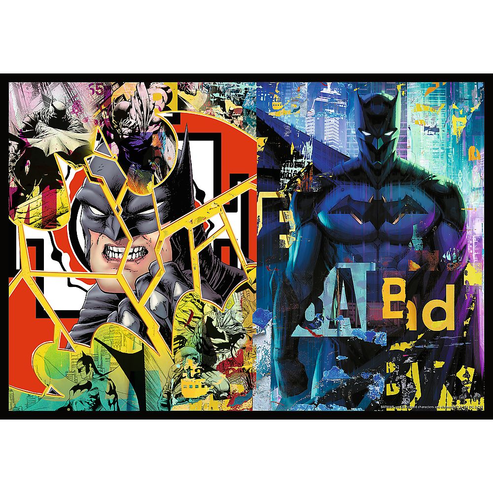 PUZZLE TREFL 4X250 BATMAN DC BATMAN IN ACTIUNE SuperHeroes ToysZone