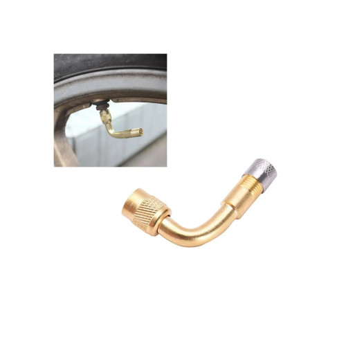 Adaptor prelungire valva camion din cupru 90 grade Cod: VE36-90 Automotive TrustedCars