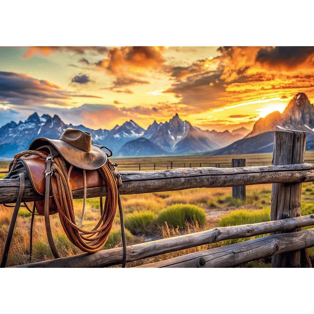 PUZZLE TREFL 1000 COLECTIA SUA VESTUL AMERICAN POSTER INCLUS SuperHeroes ToysZone