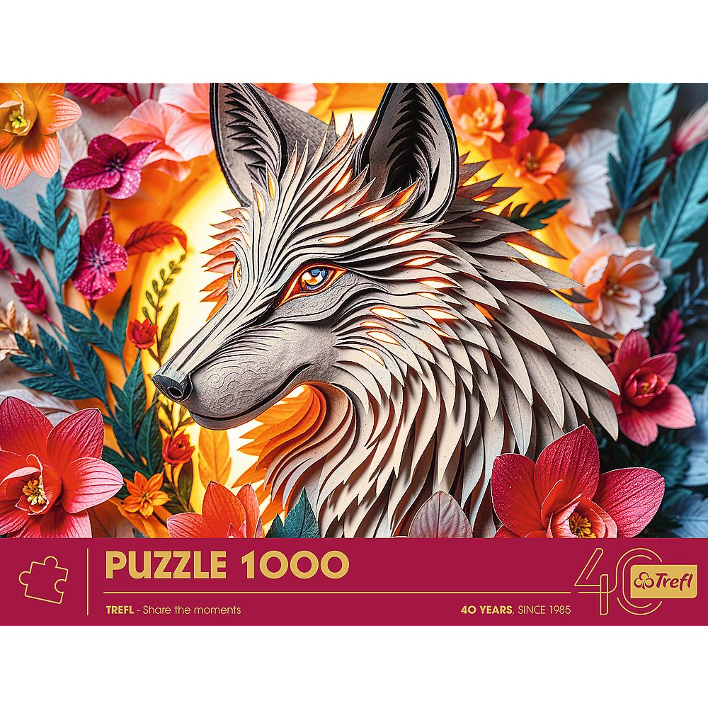 PUZZLE TREFL 1000 EDITIA ANIVERSARA 40 DE ANI 3D WILK SuperHeroes ToysZone