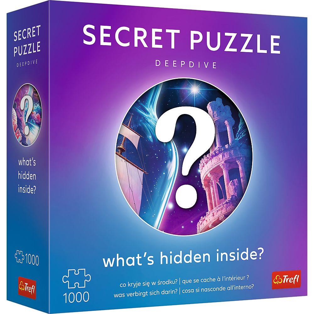 PUZZLE TREFL 1000 PREMIUM PLUS PUZZLE SECRET SCUFUNDARE IN ADANCIME SuperHeroes ToysZone