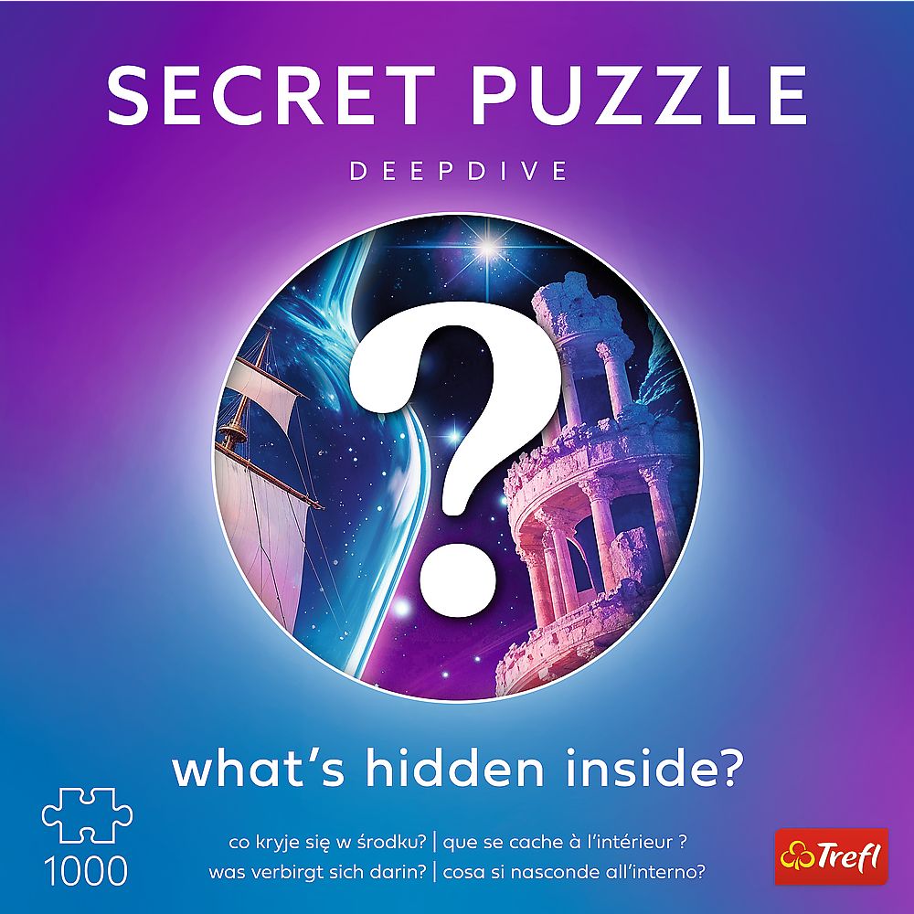 PUZZLE TREFL 1000 PREMIUM PLUS PUZZLE SECRET SCUFUNDARE IN ADANCIME SuperHeroes ToysZone