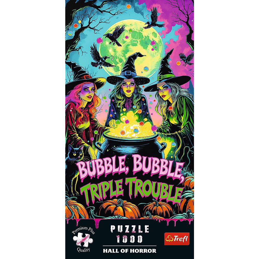 PUZZLE TREFL 1000 PREMIUM PLUS SALA GROAZEI VRAJITOARE SuperHeroes ToysZone