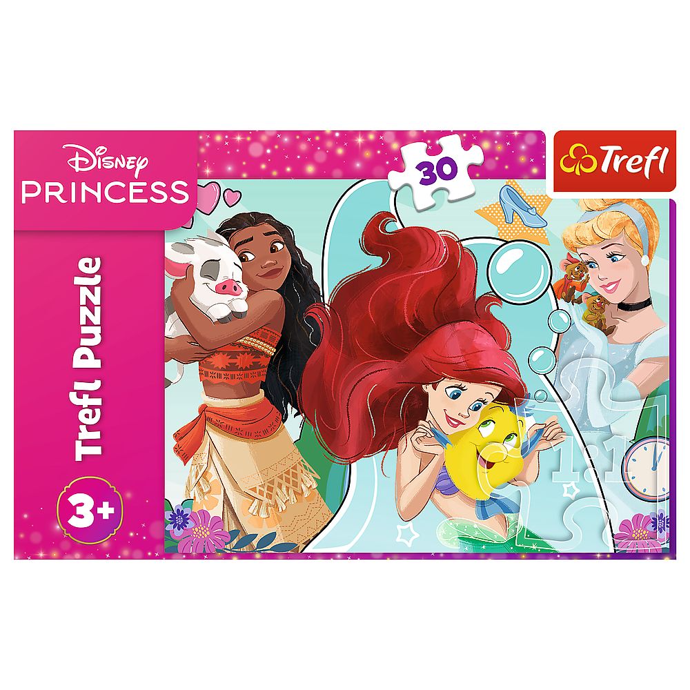 PUZZLE TREFL 30 DISNEY PRINCESS PRINTESE FRUMOASE SI CURAJOASE SuperHeroes ToysZone