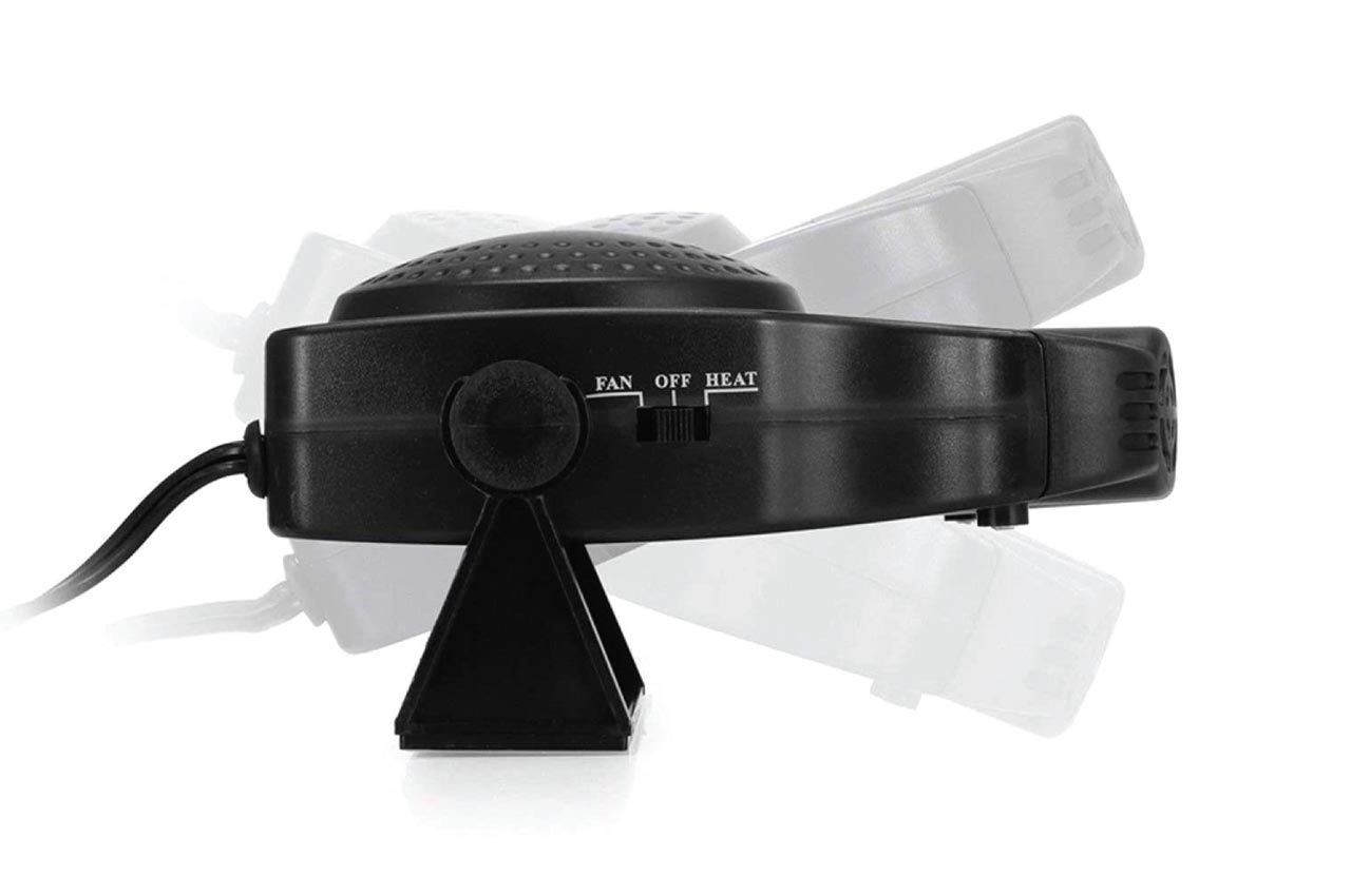 Aeroterma Auto 2in1, Ventilate, Incalzire Rapida si Dezghetare Geamuri, 12V, Putere 150W, cu mufa de bricheta FAVLine Selection