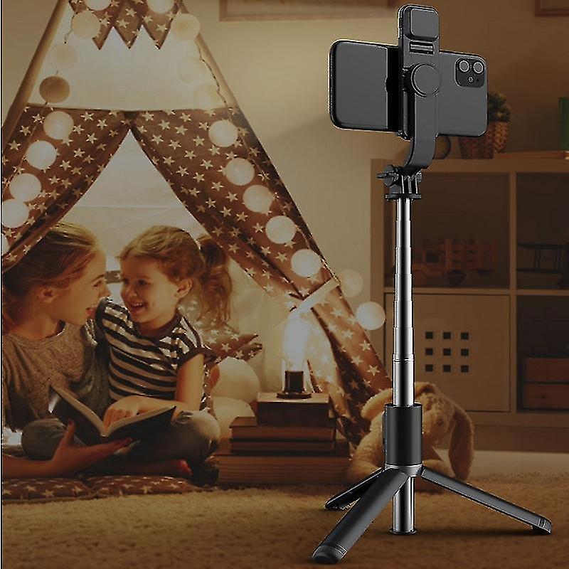 Set 3in1, Selfie Stick cu Lampa LED si Trepied, conectare Bluetooth, alimentare USB FAVLine Selection