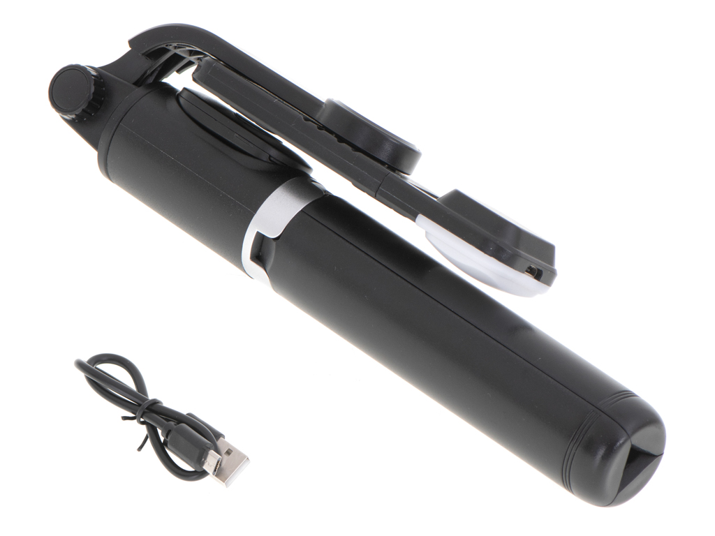 Set 3in1, Selfie Stick cu Lampa LED si Trepied, conectare Bluetooth, alimentare USB FAVLine Selection