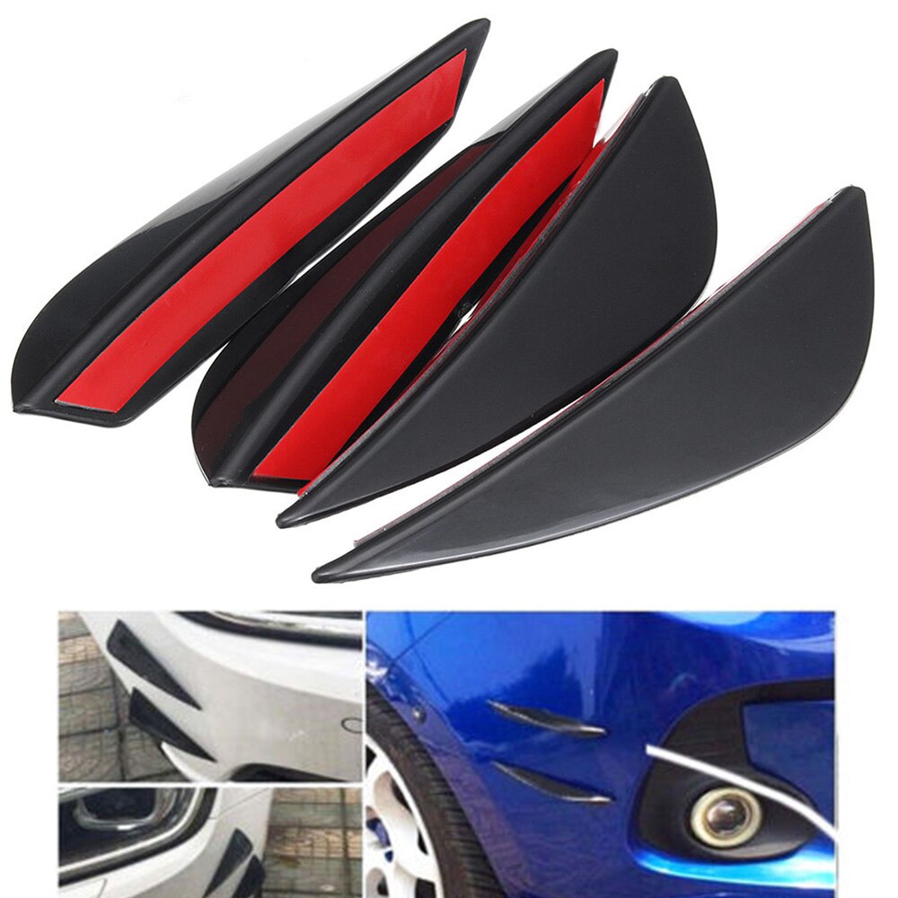 Set 4 buc. aripioare ornamentale bara tuning, culoare neagra FAVLine Selection