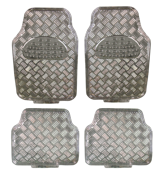 Covorase Auto Universale, model Diamond, culoare Crom Carbon FAVLine Selection