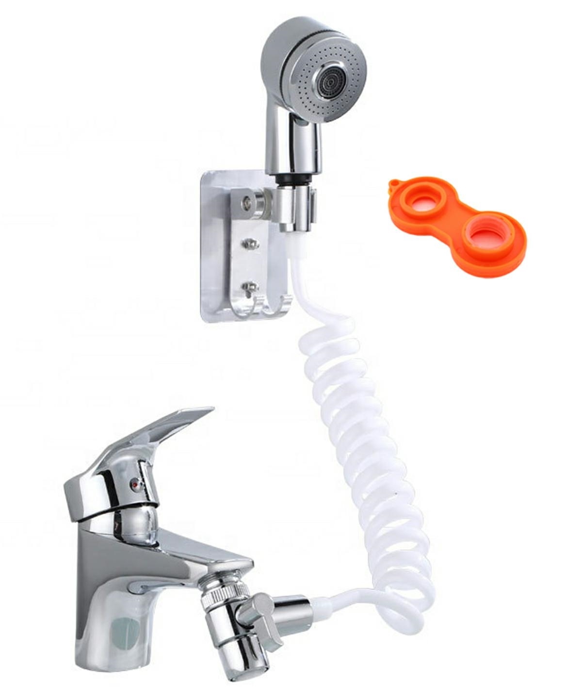 Para de dus suplimentara cu furtun extensibil pentru chiuveta sau cada, AVX-AG176B FAVLine Selection