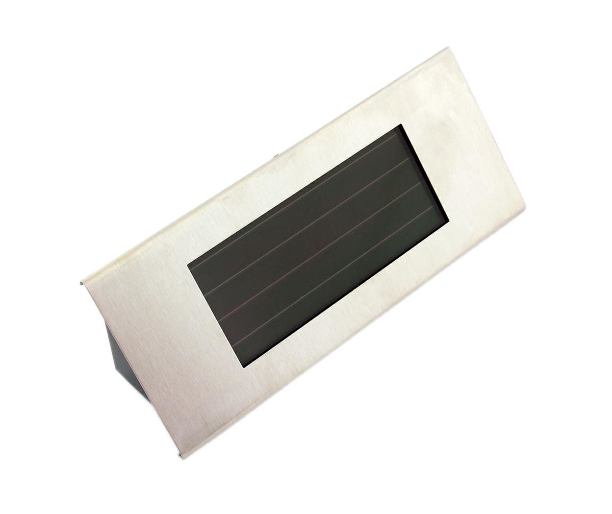 Placa numar casa iluminata LED, incarcare solara, carcasa din INOX FAVLine Selection