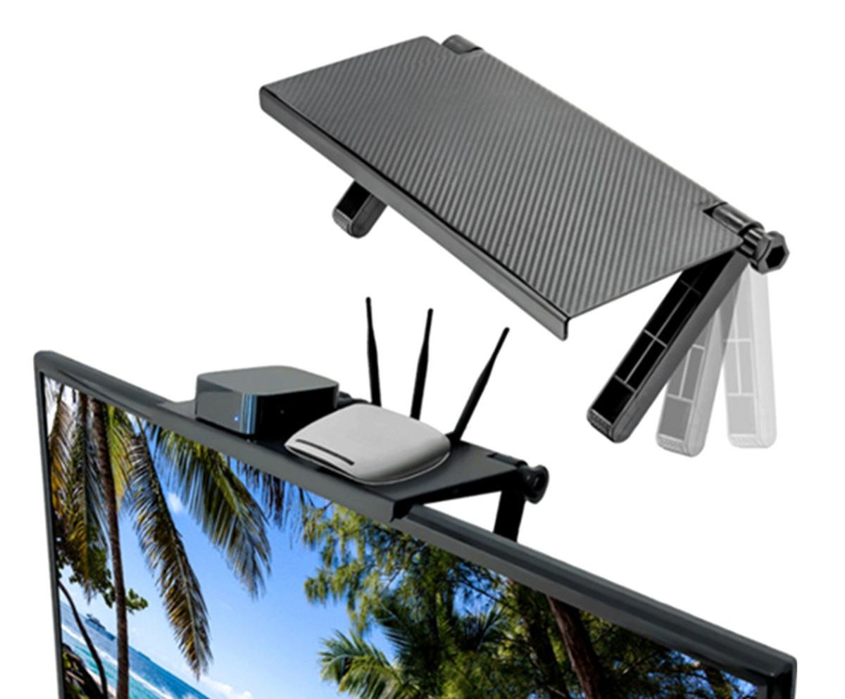 Etajera TV / Monitor din ABS, reglabila, dimensiune 33 x 16.5 cm FAVLine Selection