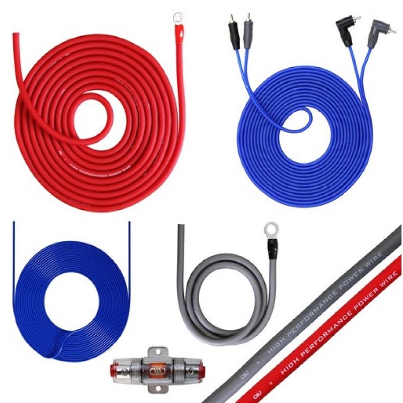 Kit cabluri pentru instalare amplificator auto, grosime 10mm² FAVLine Selection