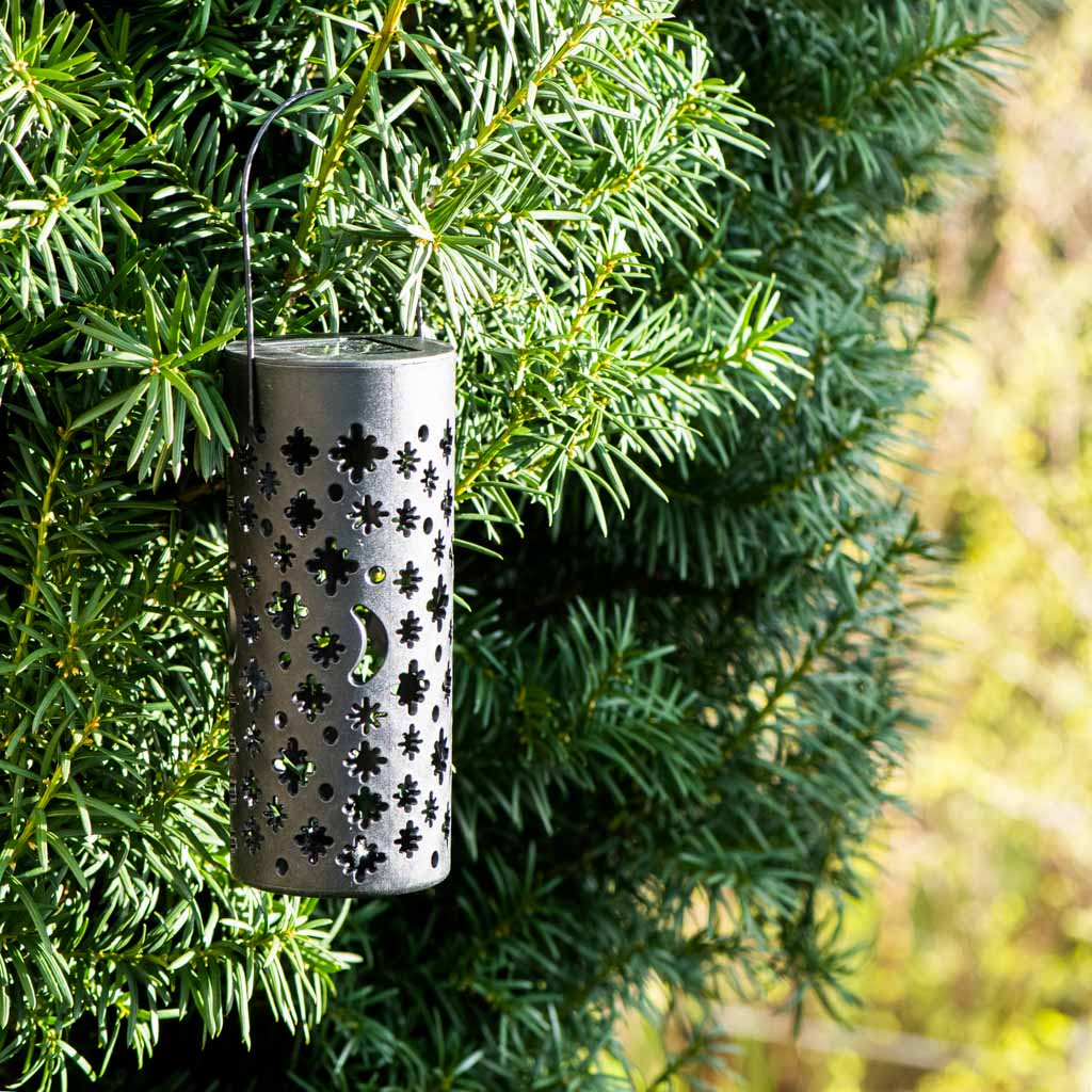 Set 4 lampi solare de gradina cu picior si agatatoare tip