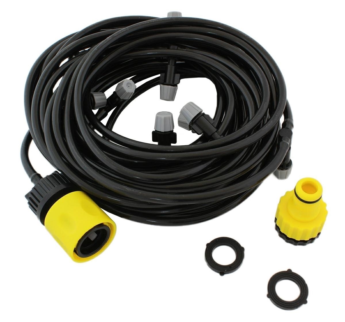 Set cortina de vapori pentru racorire terasa cu 11 aspersoare, model XXL, lungime 10m FAVLine Selection