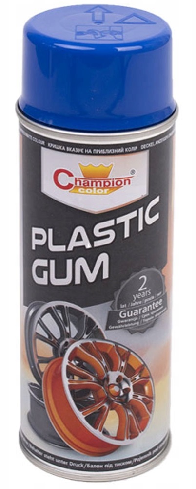 Spray Vopsea Cauciucata pentru Jante, culoare Albastra, 400ml, Champion Color FAVLine Selection