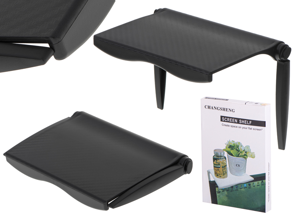 Etajera TV / Monitor din ABS, reglabila, dimensiune 15.5 x 11.5 cm FAVLine Selection