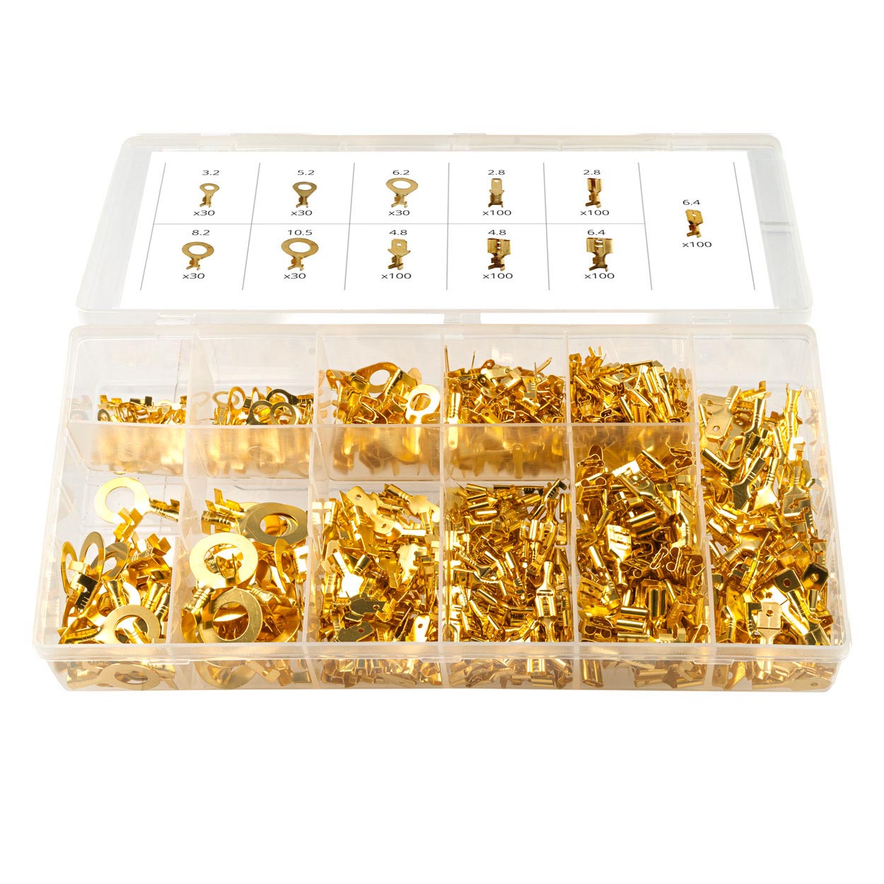 Set 750 conectori terminali pentru circuite electrice FAVLine Selection