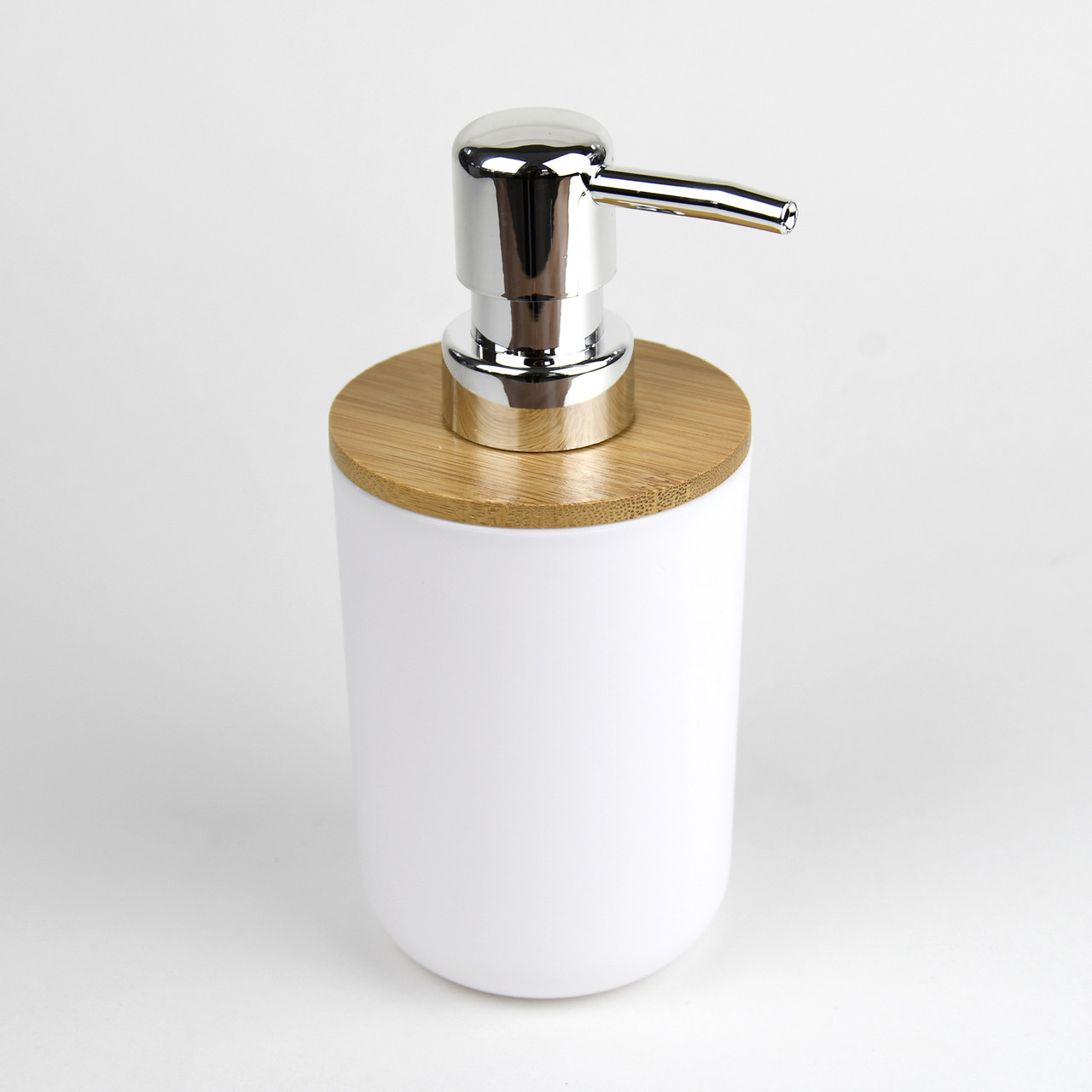 Set Elegant pentru baie format din 6 piese, ABS + lemn, culoare alb/maro FAVLine Selection