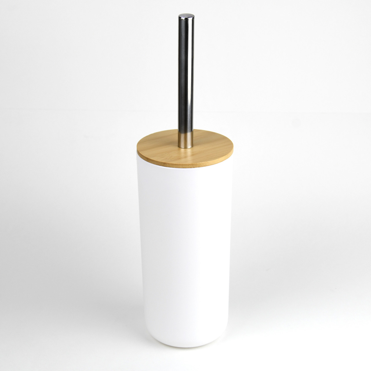 Set Elegant pentru baie format din 6 piese, ABS + lemn, culoare alb/maro FAVLine Selection