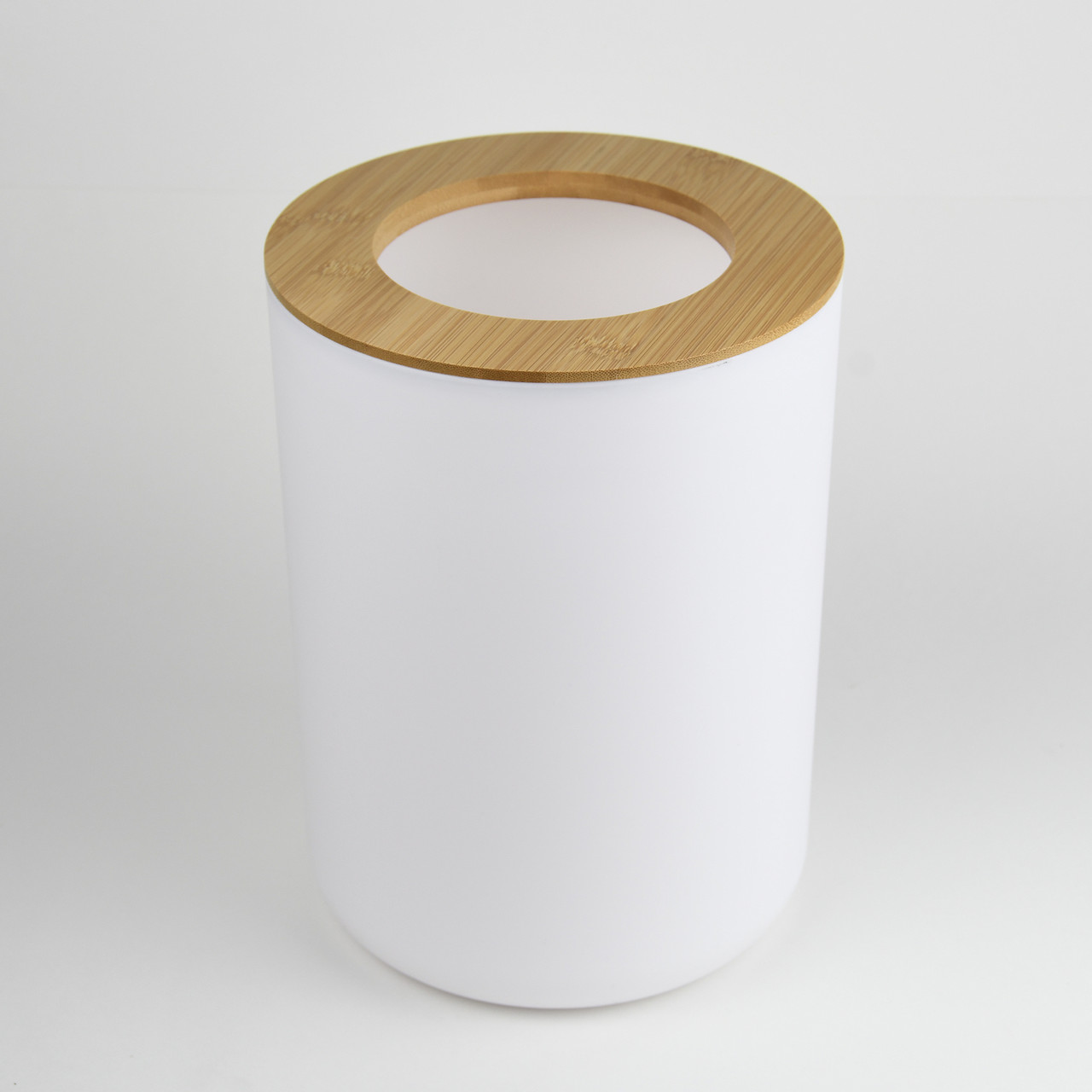 Set Elegant pentru baie format din 6 piese, ABS + lemn, culoare alb/maro FAVLine Selection