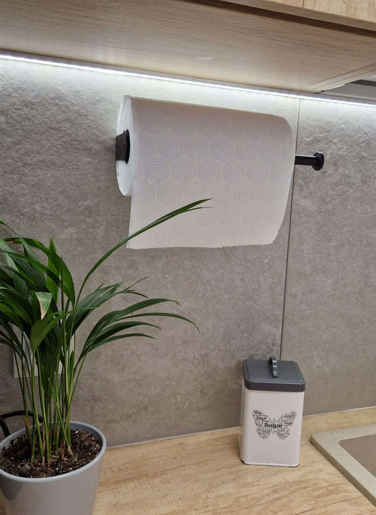 Suport rola prosop de bucatarie, culoare neagra FAVLine Selection