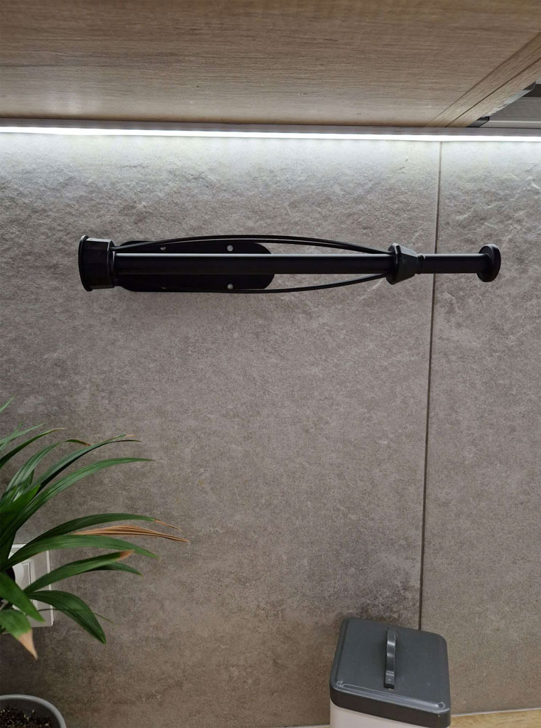 Suport rola prosop de bucatarie, culoare neagra FAVLine Selection