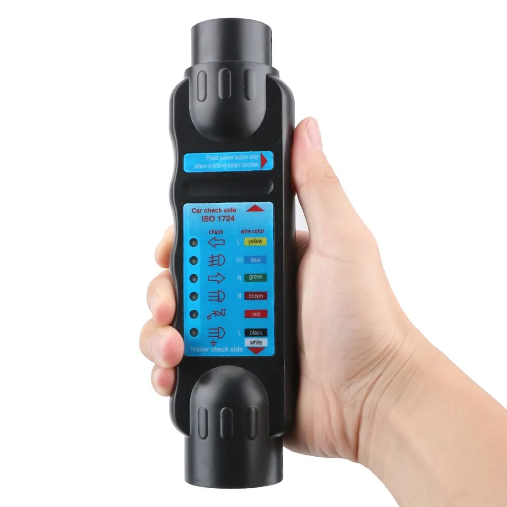 Tester Profesional pentru prize, fise si instalatii electrice remorca cu adaptoare 13/7 si 7/13 FAVLine Selection