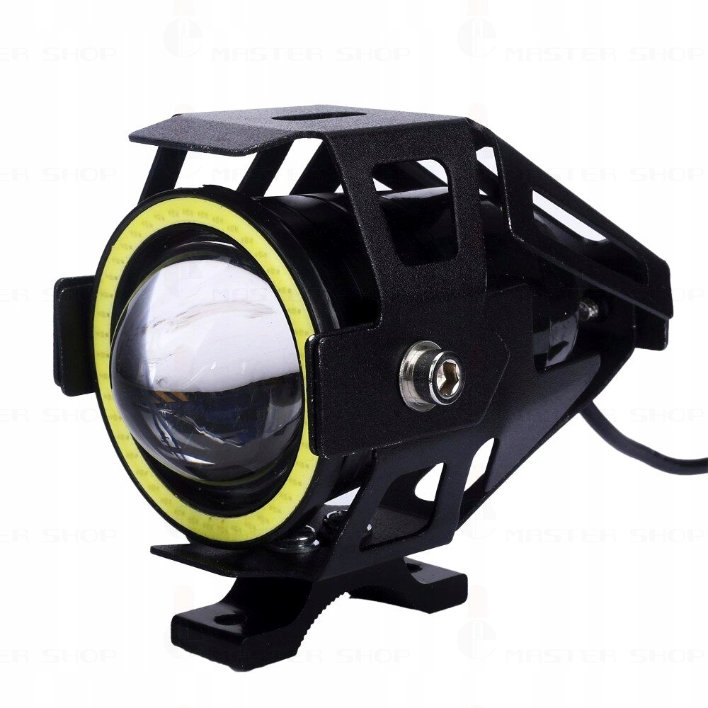 Proiector LED cu Lupa, Angel Eye ALB si Devil Eye RED, alimentare 12V, pentru Off-Road, ATV, SSV, UTV FAVLine Selection