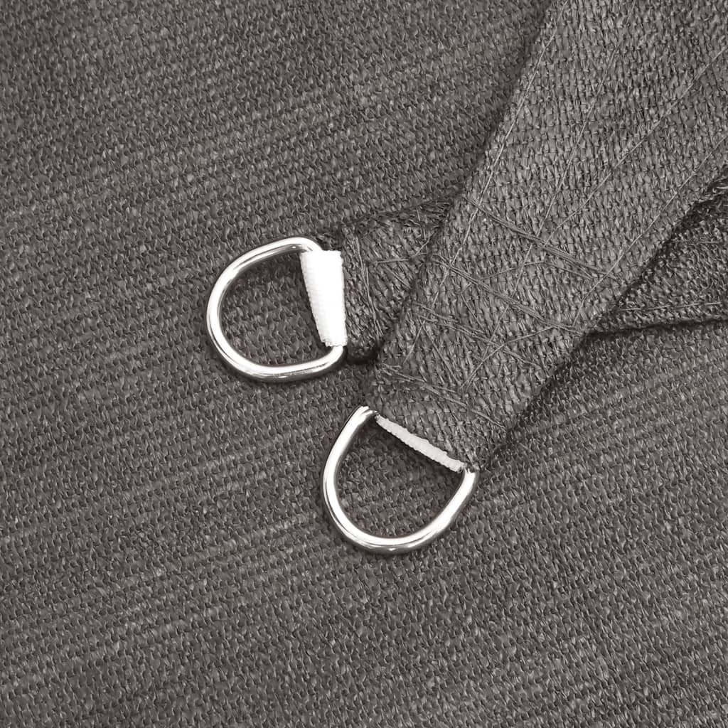 Pânză parasolar, antracit, 5 x 5 m, HDPE, 160 g/m² GartenMobel Dekor