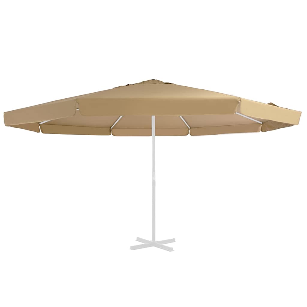 Pânză de schimb umbrelă de soare de exterior gri taupe 515 cm GartenMobel Dekor